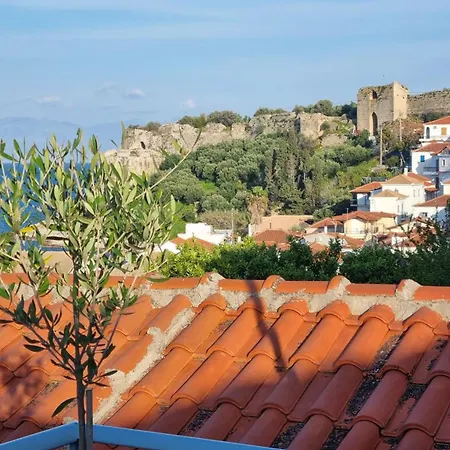 Charites: Terrace With Seaview - 100m To The Koróni